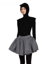 Black High Neck Ribbed Bodysuit - CHINASQUAD