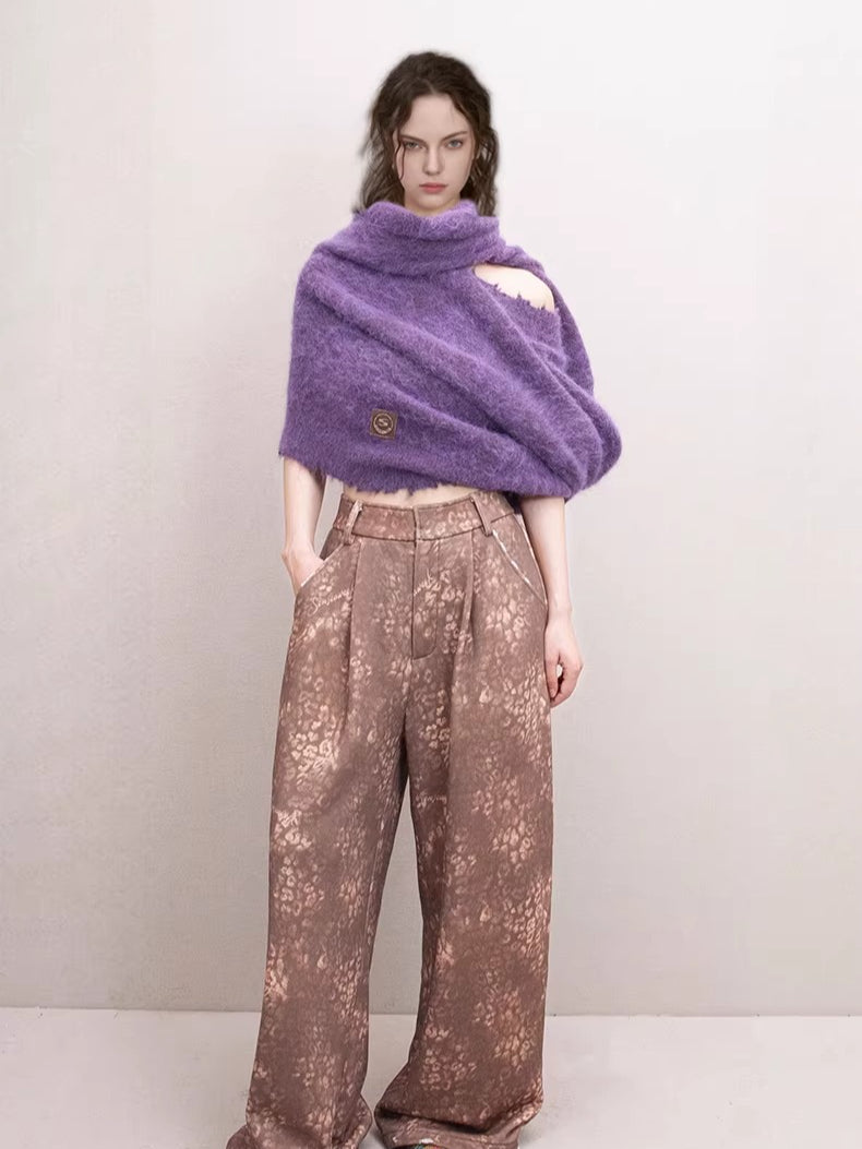 Soft-Touch Alpaca-Blend Crewneck Sweater