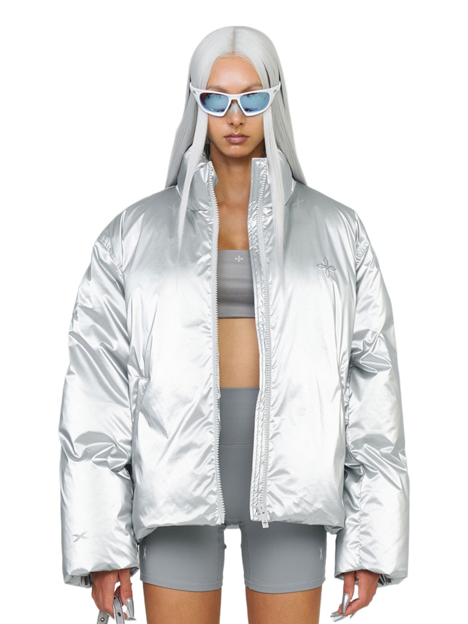 Silver Extreme Hurricane Puffer Down - CHINASQUAD