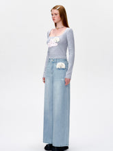 Low-Rise Wide-Leg Jeans - CHINASQUAD
