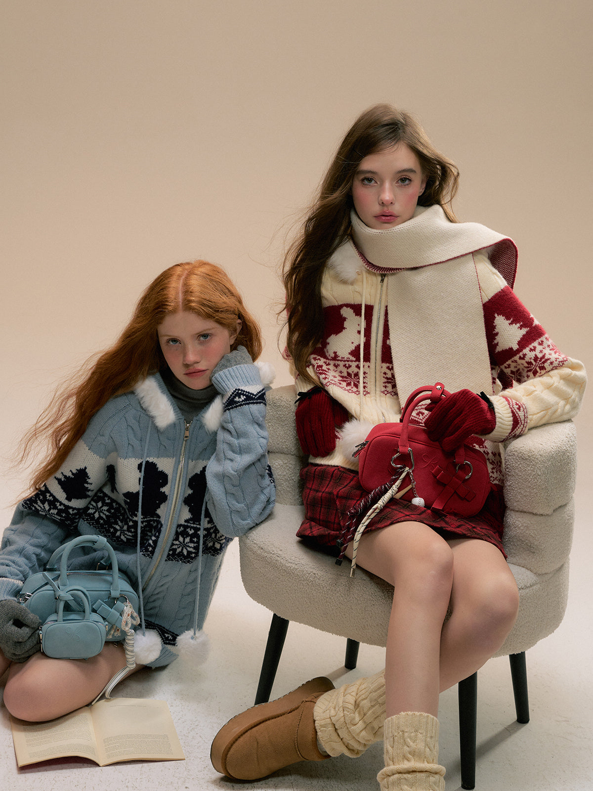 Rabbit Hoodie Sweater Coat - CHINASQUAD