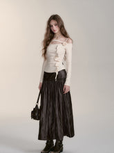 Unique Strap Slim Fit Blouse - CHINASQUAD