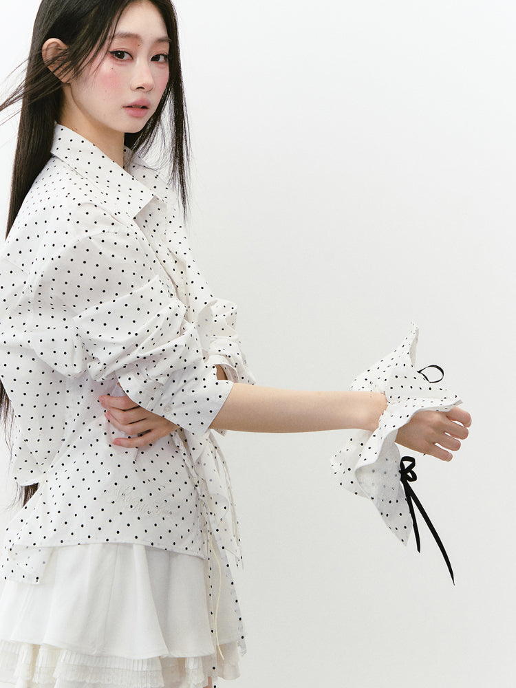 Heavy Lace Patchwork Large Hoop - CHINASQUAD