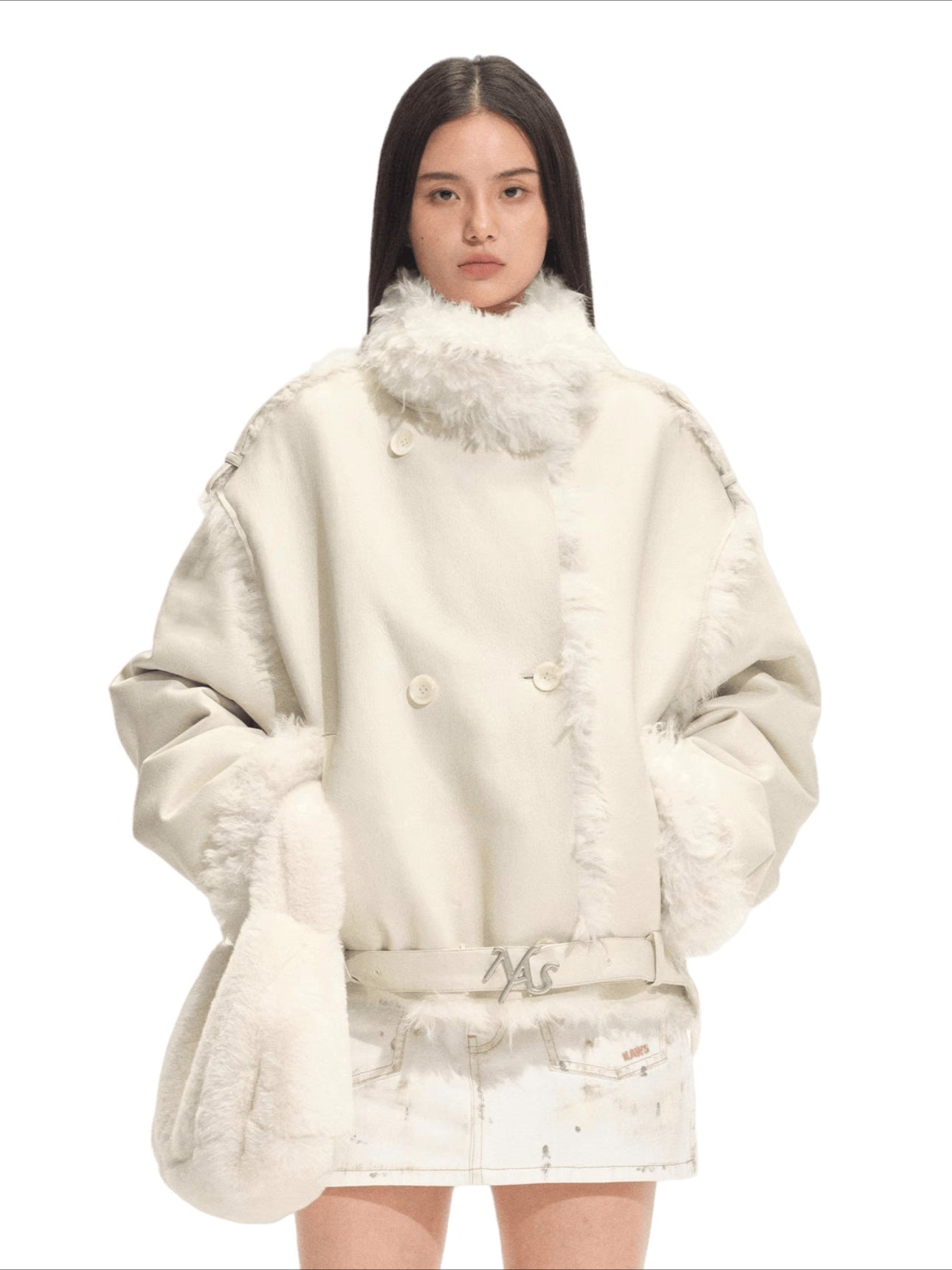 Will Faux Shearling PU Jacket