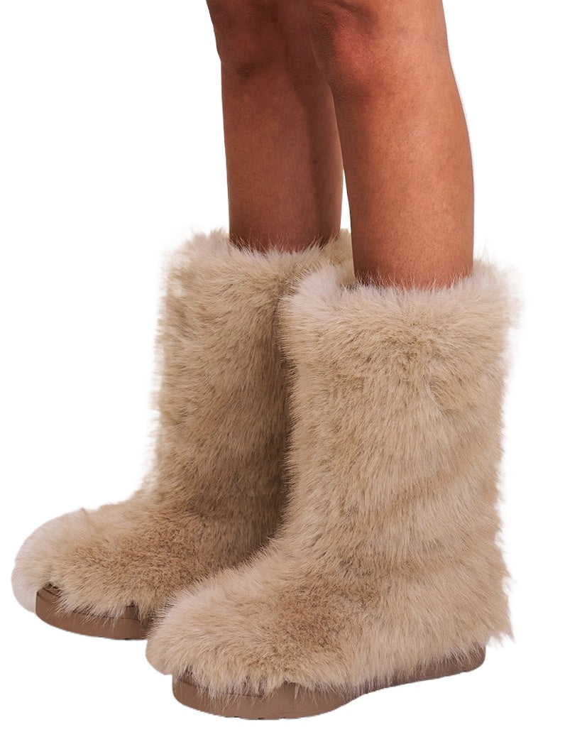 Cross Relic Shearling Hunter Boots