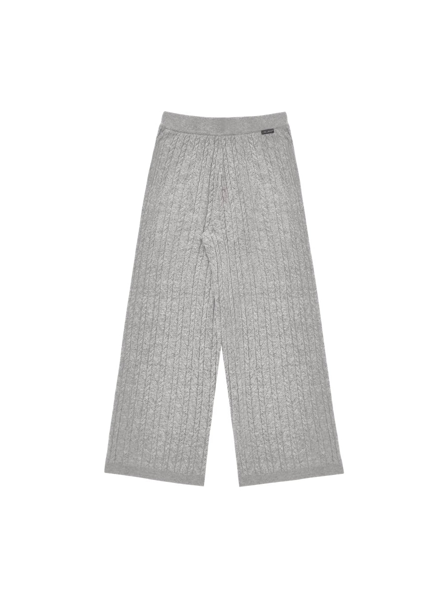 Wool Blend Hooded Knit Cardigan - CHINASQUAD