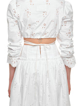 White Dual-Waist A-Line Skirt  - CHINASQUAD