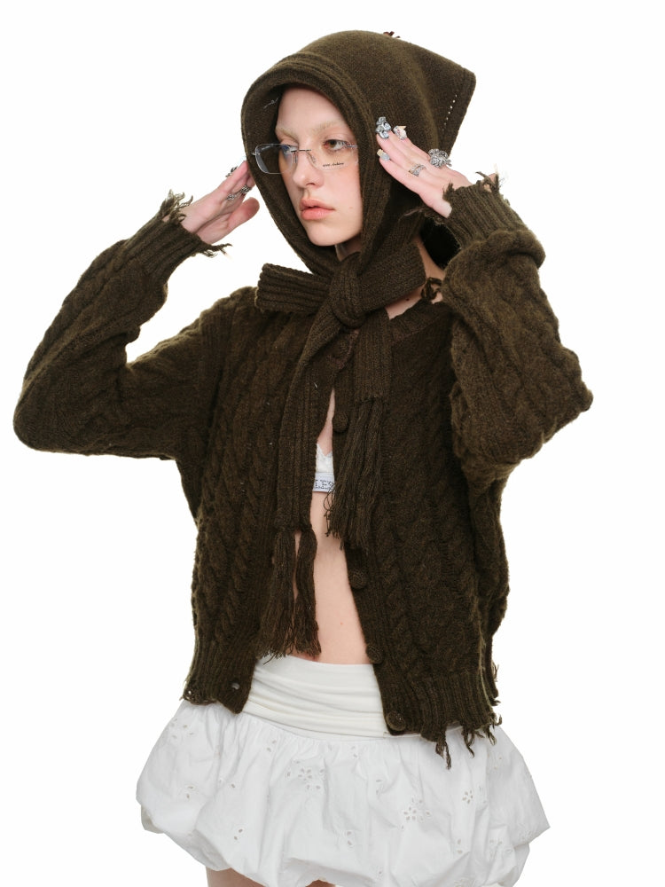 Hollow-out Lace Bubble Mini Skirt - CHINASQUAD