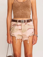 Compass Wild Denim Shorts Army Green Camouflage - CHINASQUAD