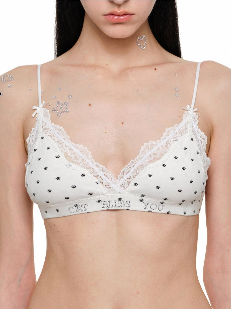 Cat Paw Triangle Bra & Pant Set - CHINASQUAD
