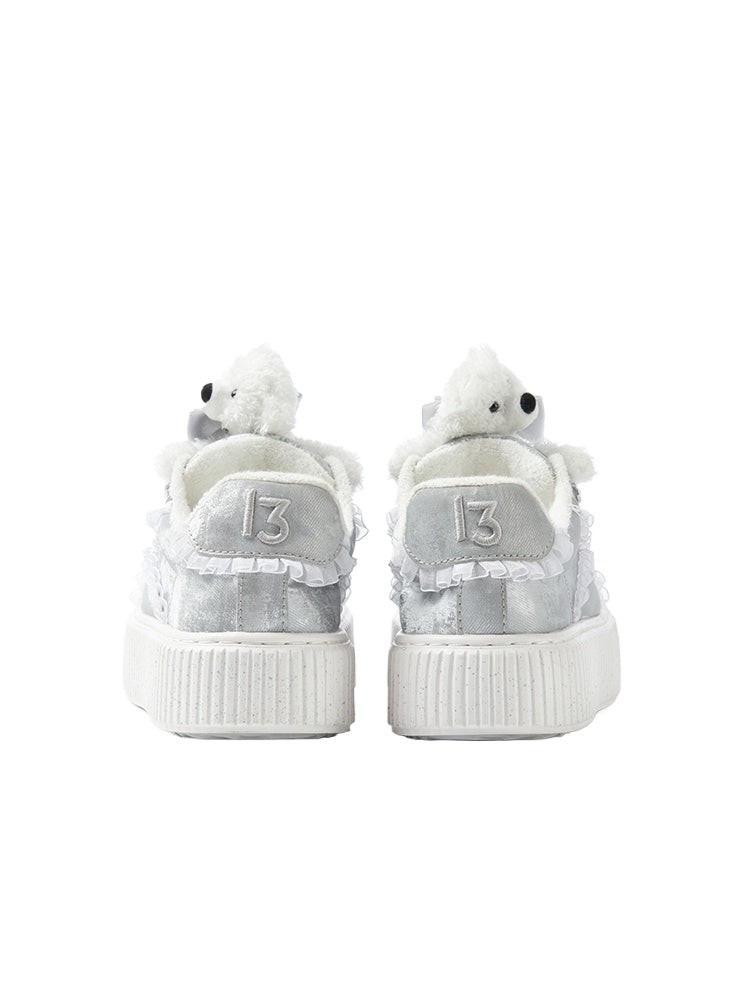 Bear Lace Biscuits Sneakers - CHINASQUAD