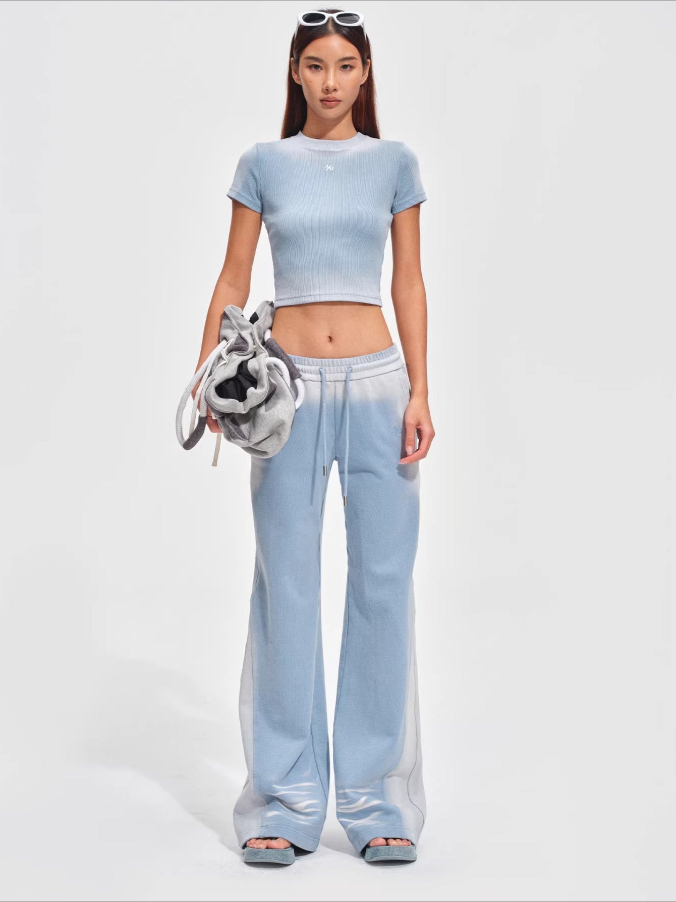 Heavyweight Cotton Micro-Flare Sweatpants