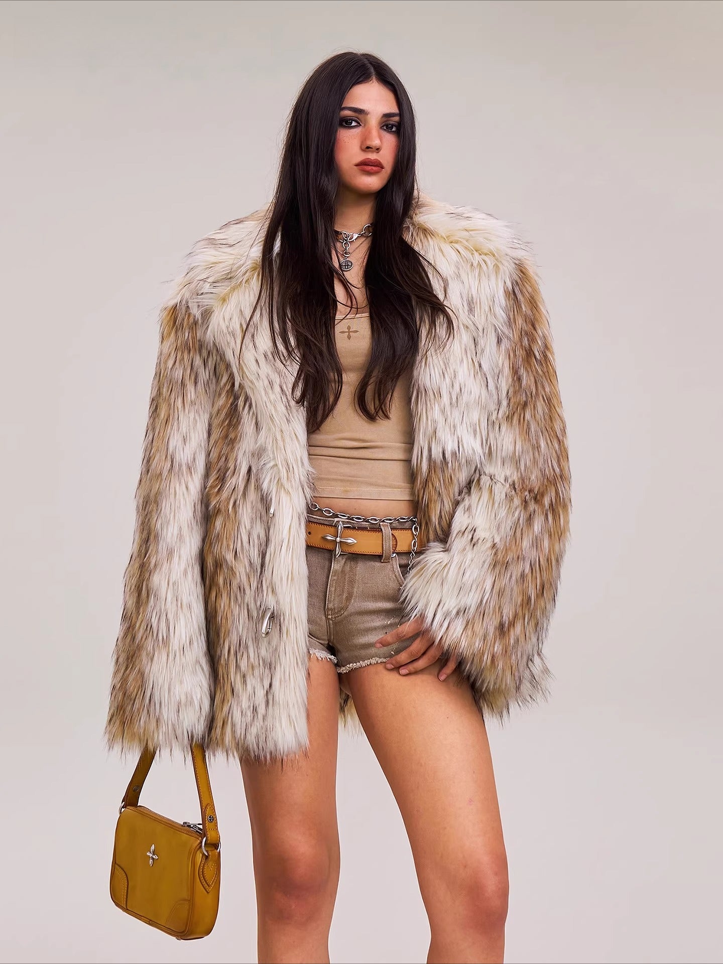 Cross Relic Wilderness Hunter Faux Fur Jacket