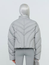 Black & Gray Hurricane Down Jacket - CHINASQUAD