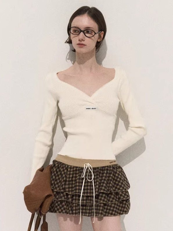 Knit Camisole & Long-Sleeve Base Layer