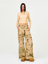Lightning Camouflage Wide-Leg Pants - CHINASQUAD