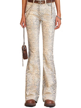 COMPASS Classic Storm Denim Flare Pants - CHINASQUAD