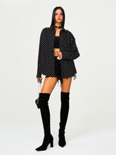 Black Oversized Cotton Shirt - CHINASQUAD