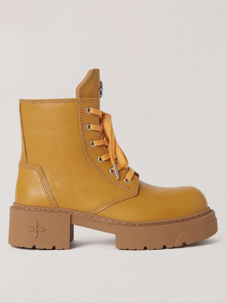 Nomad Leather Biker Boots