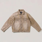Wild Continent Handcrafted Oversized Denim Jacket - CHINASQUAD