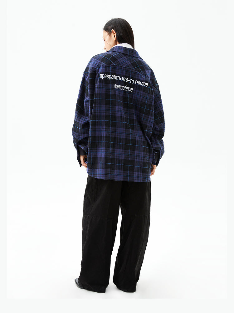 Black & Green Relaxed Straight-Leg Pants - CHINASQUAD