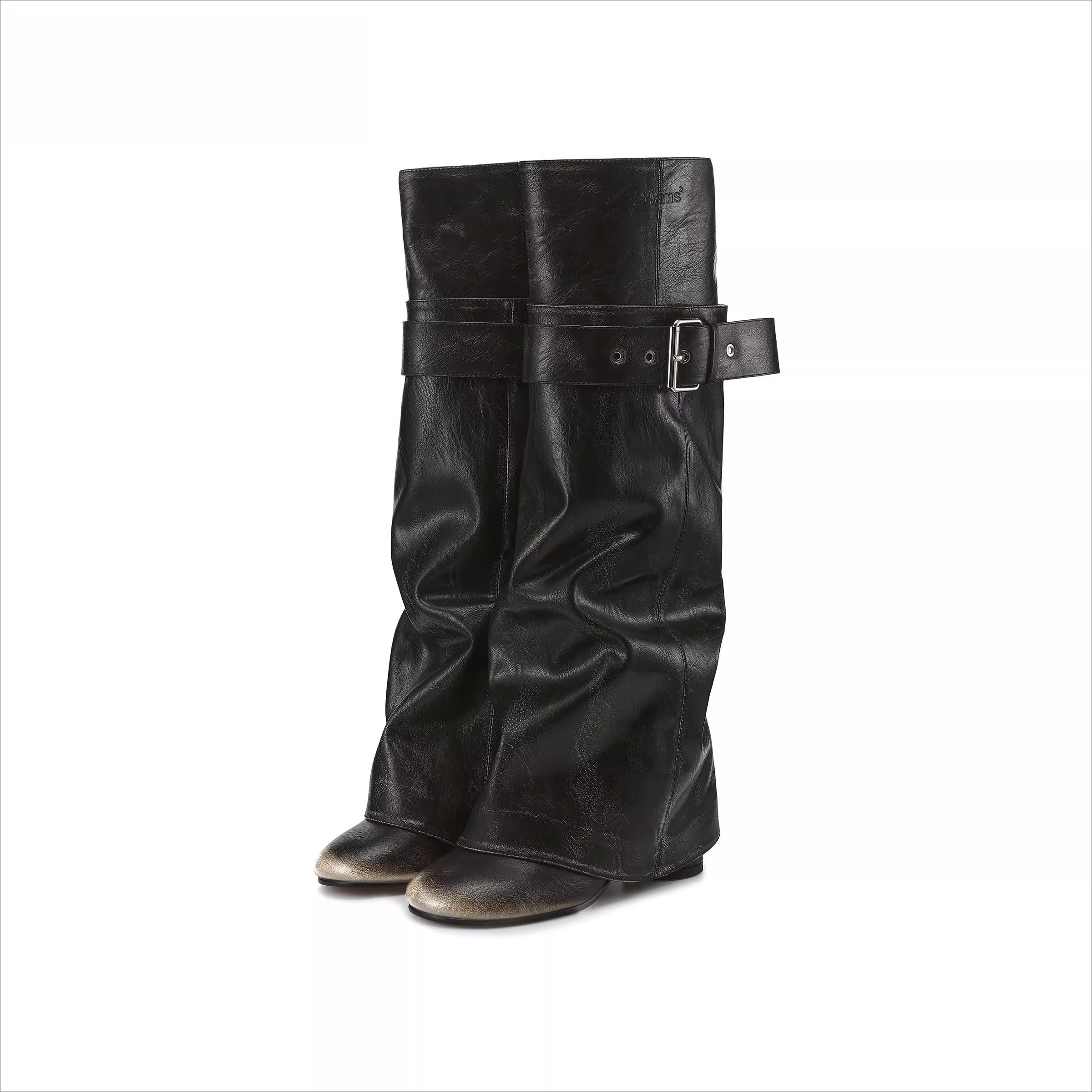 Detachable Leg Convertible Slouch-to-Straight Boots