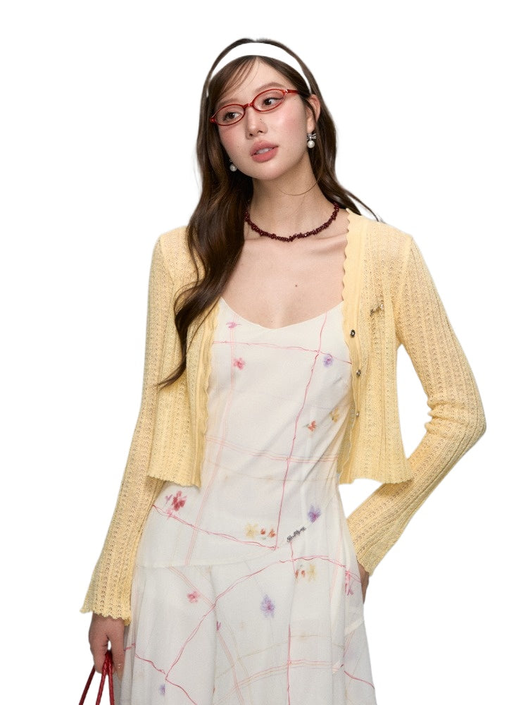 Lace-Trim UV Protection Cardigan - CHINASQUAD