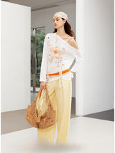 Pearl-Studded Pleated Ruffle Rivet Bag - CHINASQUAD