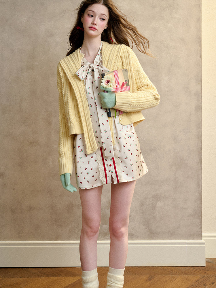 Warm Knitted Cardigan Jacket - CHINASQUAD