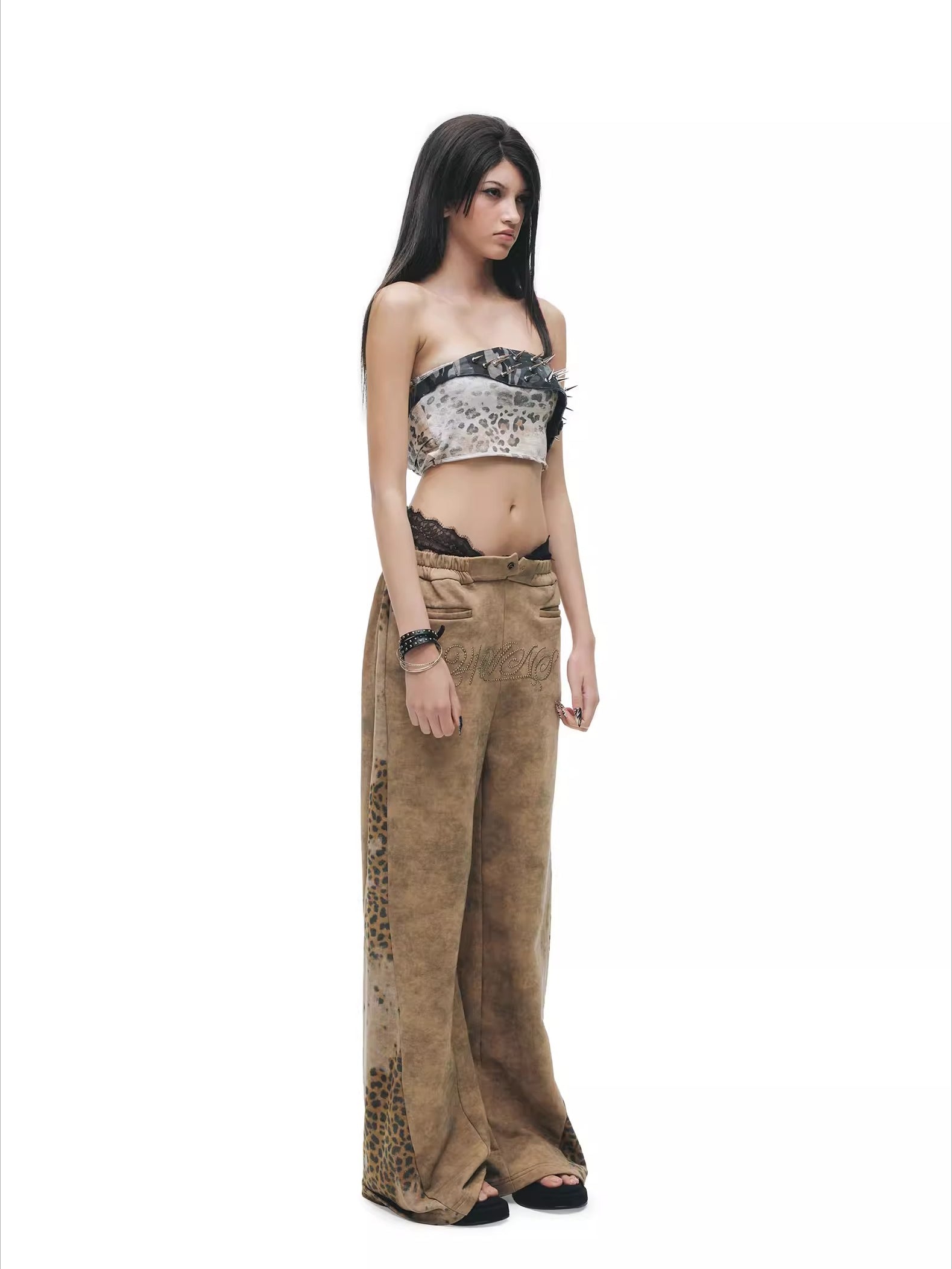 Tie-Dye Punk Sweatpants