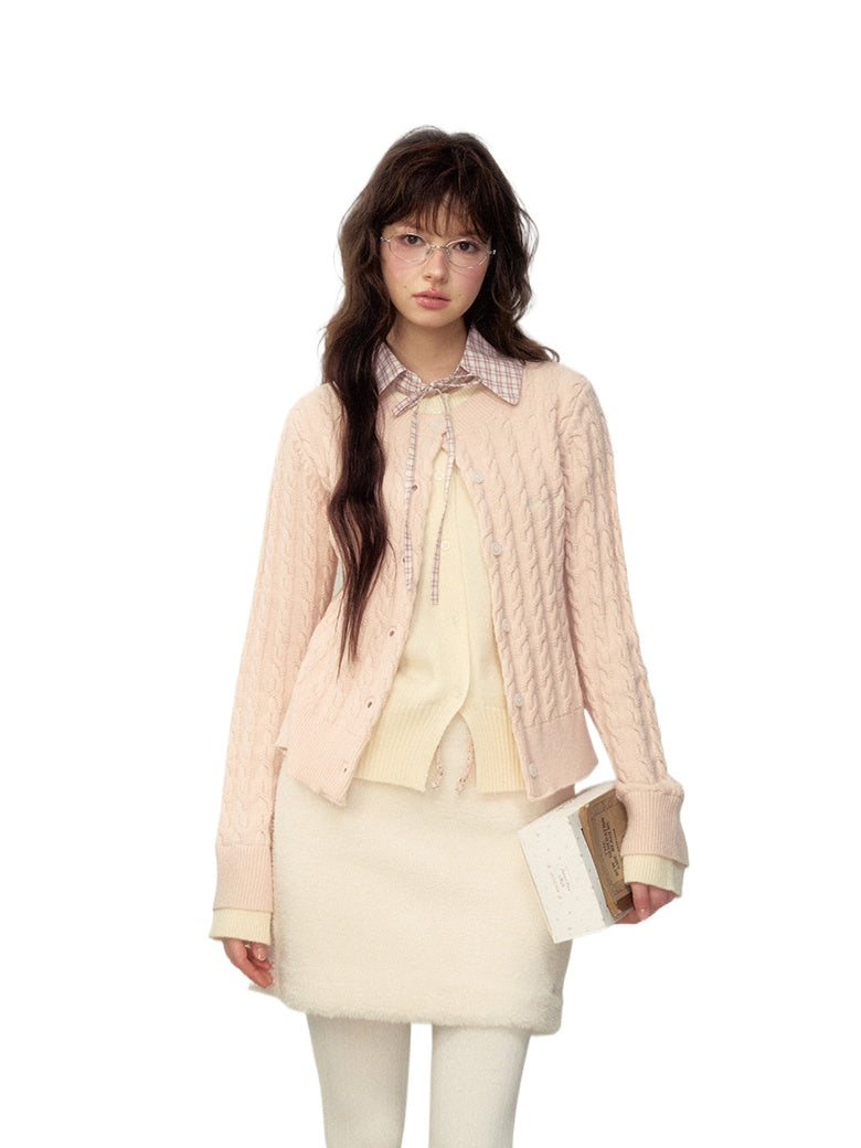 Preppy Layered Knit Sweater - CHINASQUAD