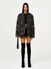 Compass Black Camo Outdoor Blazer - CHINASQUAD
