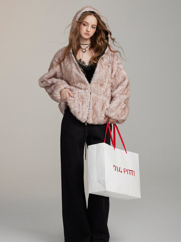 Reversible Fleece Hooded Zip-up Jackets - CHINASQUAD