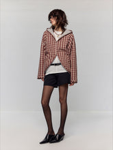 Original Plaid Wool Turtleback Jacket - CHINASQUAD