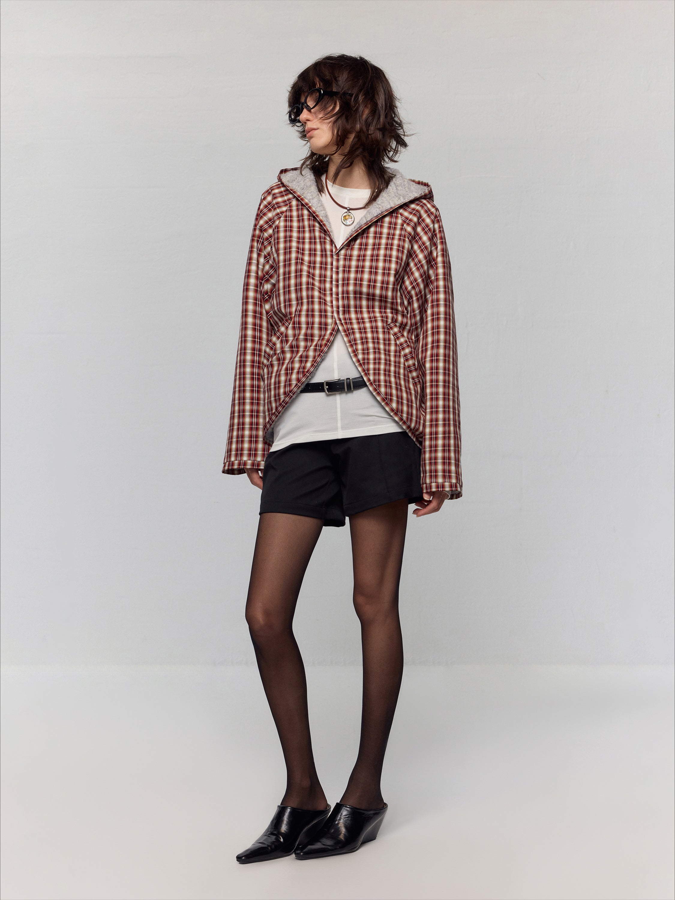 Original Plaid Wool Turtleback Jacket - CHINASQUAD
