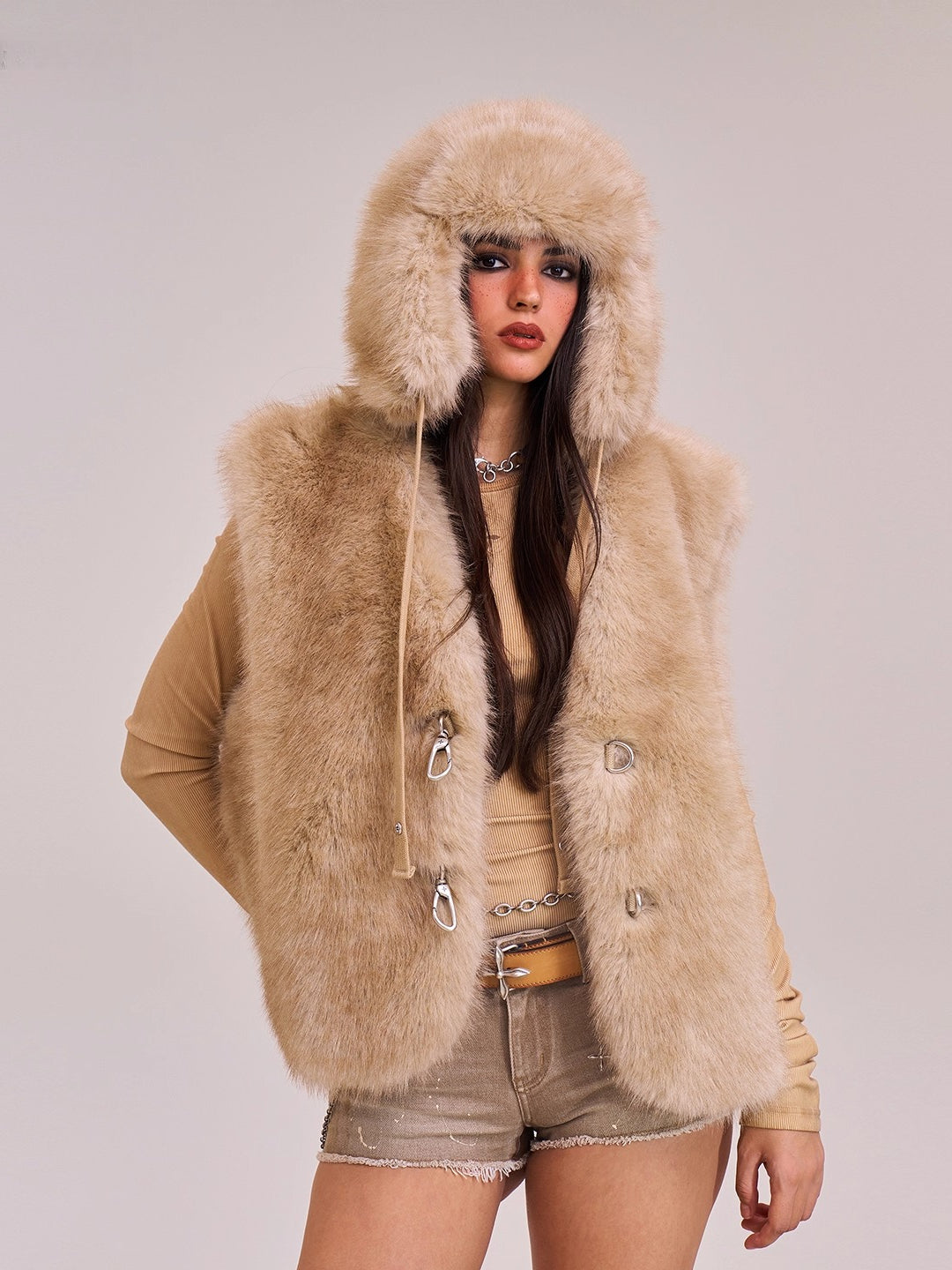 Cross Relic Hunter Faux Fur Hat