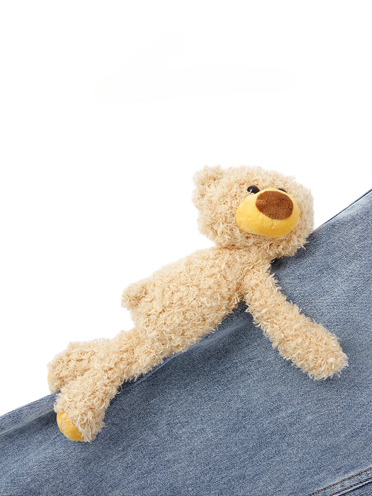 Bear Base Washed Jeans - CHINASQUAD