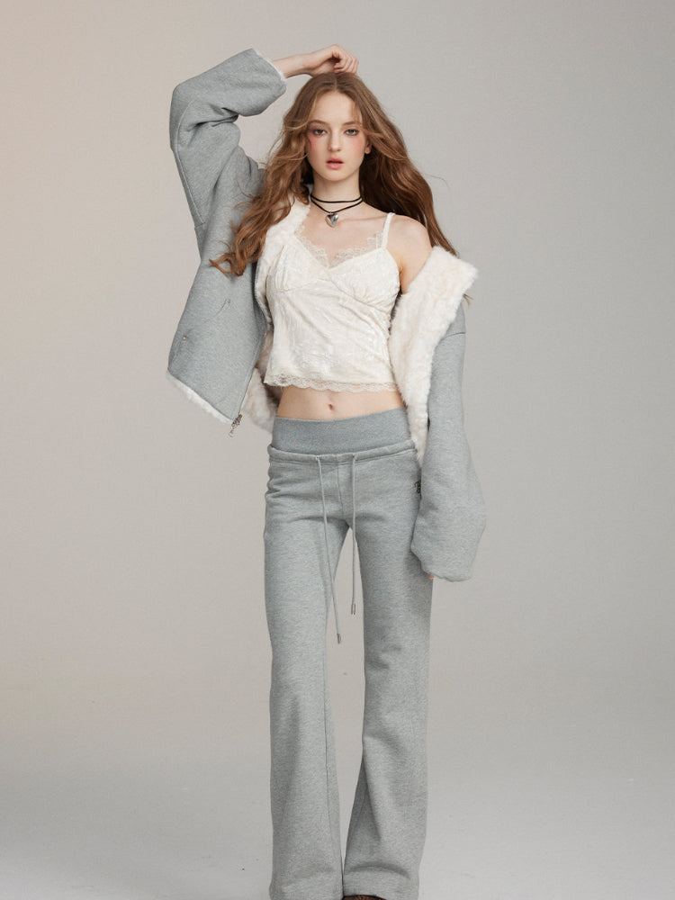 Slim Fit Casual Straight-Leg Sweatpants - CHINASQUAD