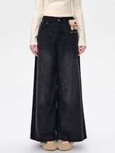 Low-Rise Wide-Leg Jeans - CHINASQUAD