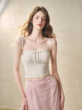 Embroidered Wool Hollow Cardigan & Tank Top Set - CHINASQUAD