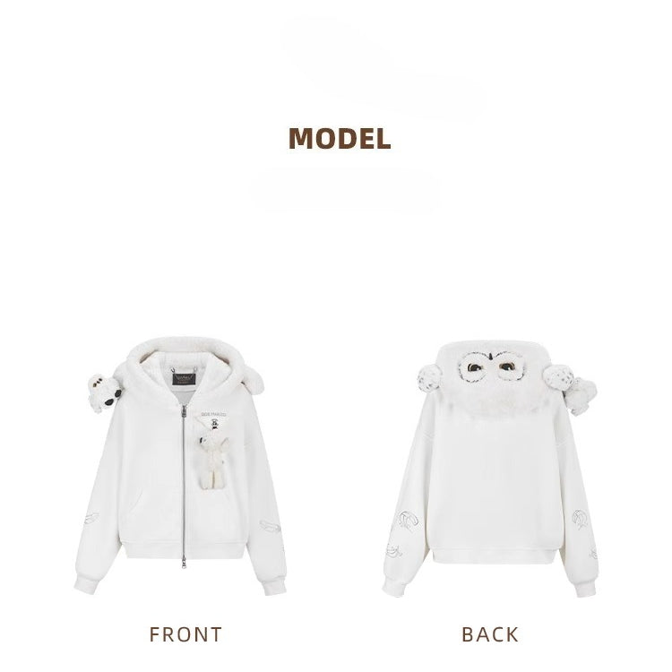 Hedwig Hogwarts Offer Bear Hoodie - CHINASQUAD