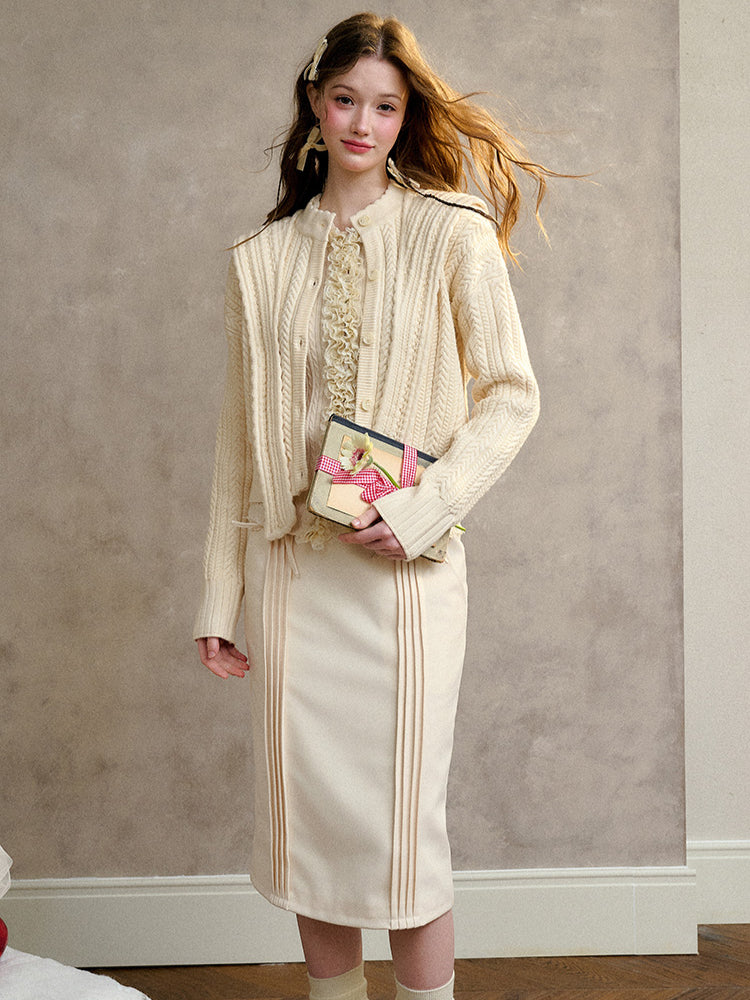 Warm Knitted Cardigan Jacket - CHINASQUAD