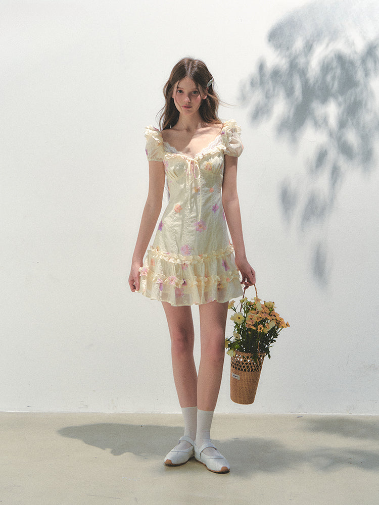 Vacation Short-Sleeve Dress - CHINASQUAD