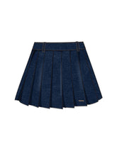 High-Waisted A-Line Short Denim Skirt - CHINASQUAD