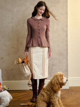 Handcrafted Floral Knit Sweater Blouse - CHINASQUAD