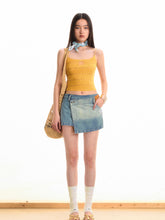 Ice Feel Striped Knit Vest - CHINASQUAD