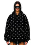 Black Garden Oversized Hoodie - CHINASQUAD