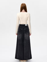 Low-Rise Wide-Leg Jeans - CHINASQUAD