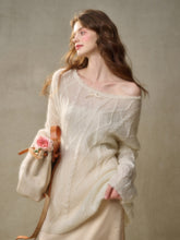 Pearl Mohair Knit Sweater - CHINASQUAD