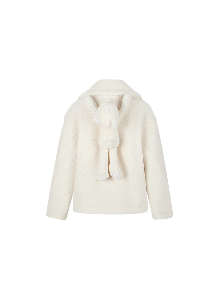 Fuzzy Bear Coat - CHINASQUAD